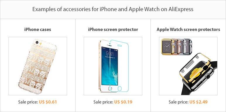 Dropshipping niche ideas: accessories for iPhone and Apple Watch