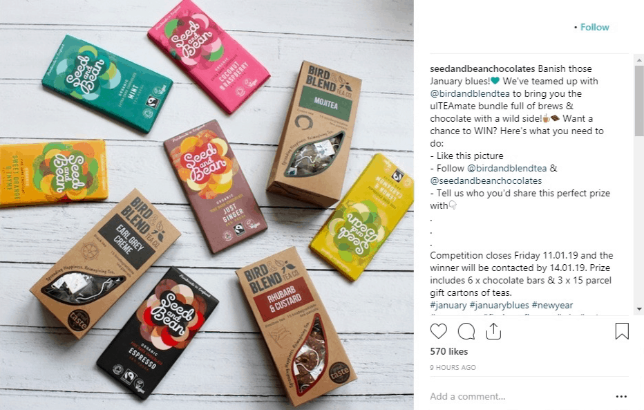 How to promote your business on Instagram with giveaways