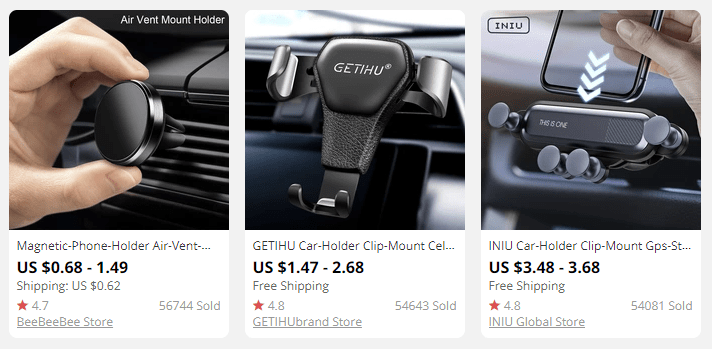 an image that tells about car holders to sell