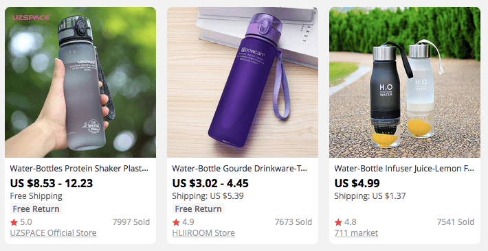 Looking for successful dropshipping niche ideas? Consider lifestyle products, like reusable water bottles.