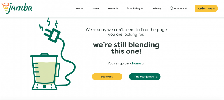 Best 404 page examples