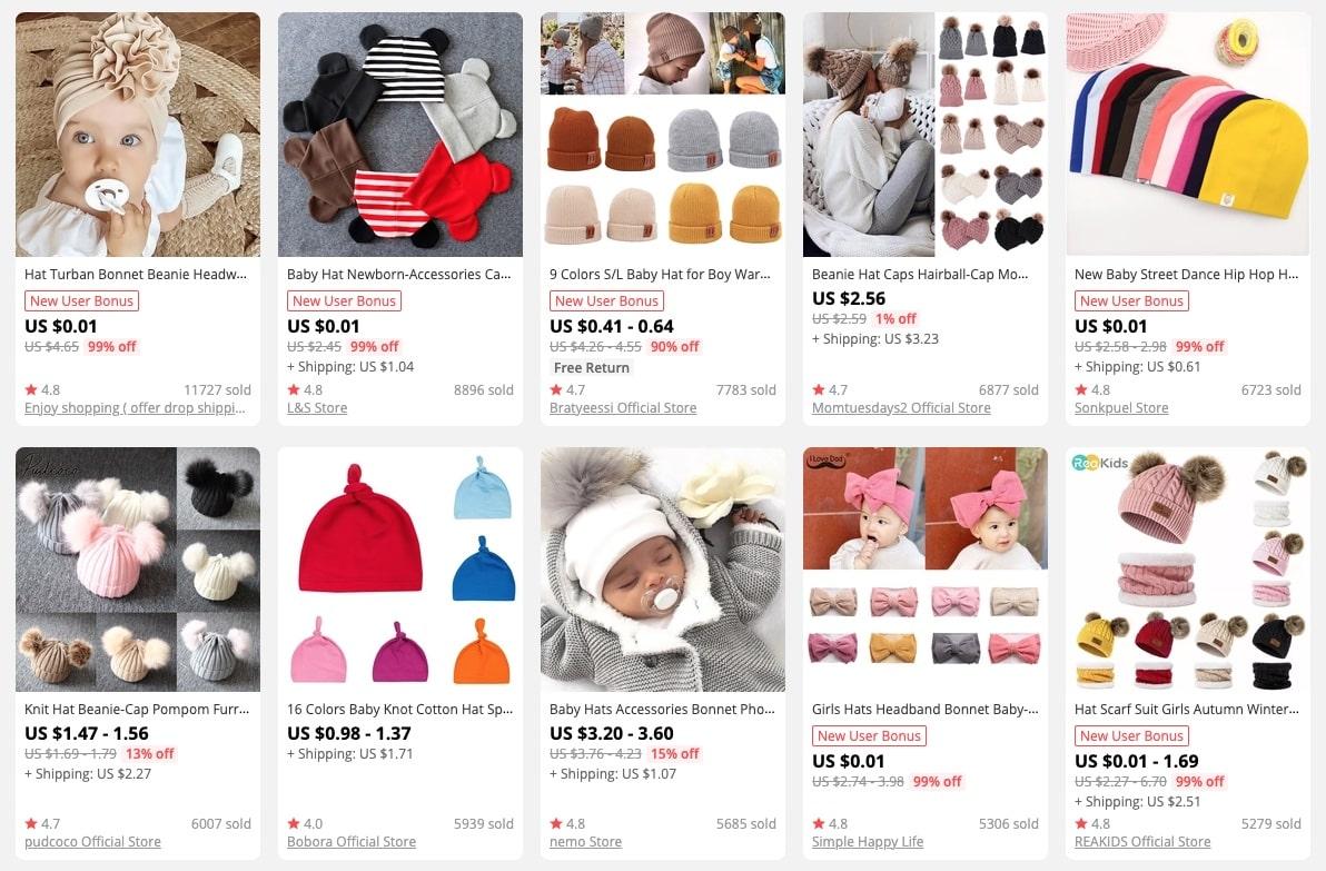 a picture showing why it's popular to buy children's clothing online