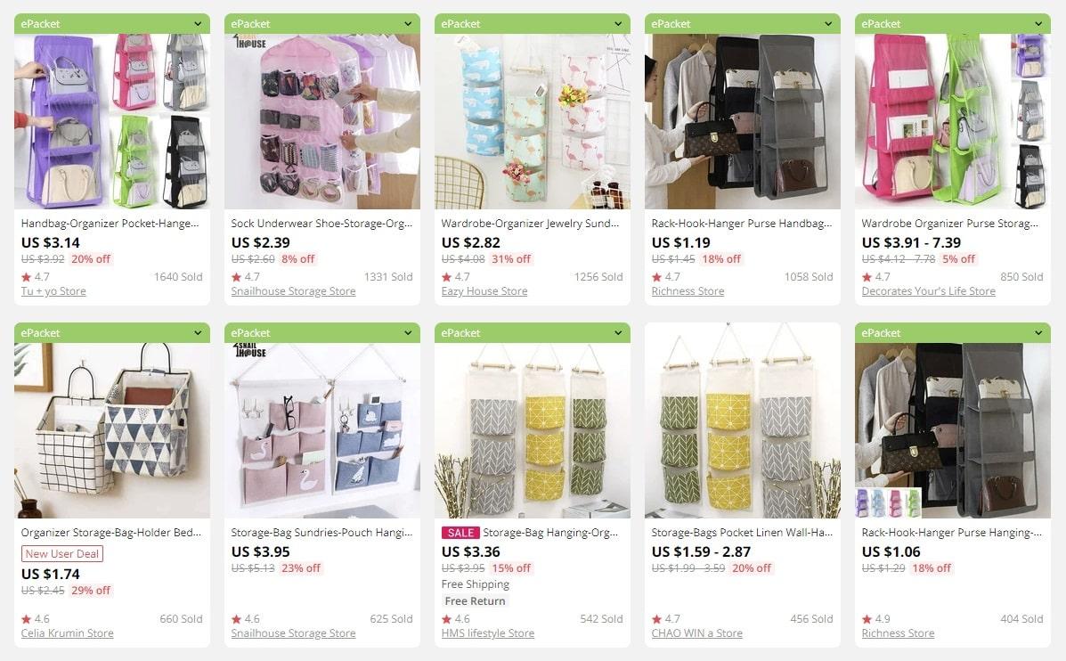 dropship home organizers