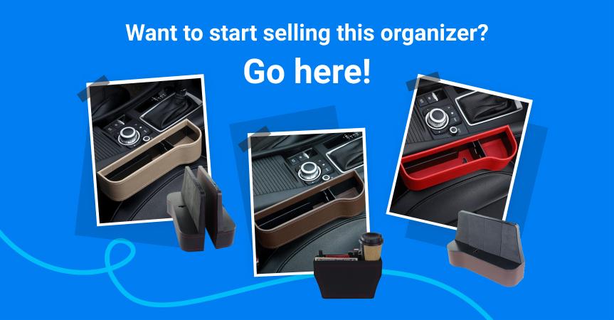 Start selling this multifunctional car organizer with Sellvia