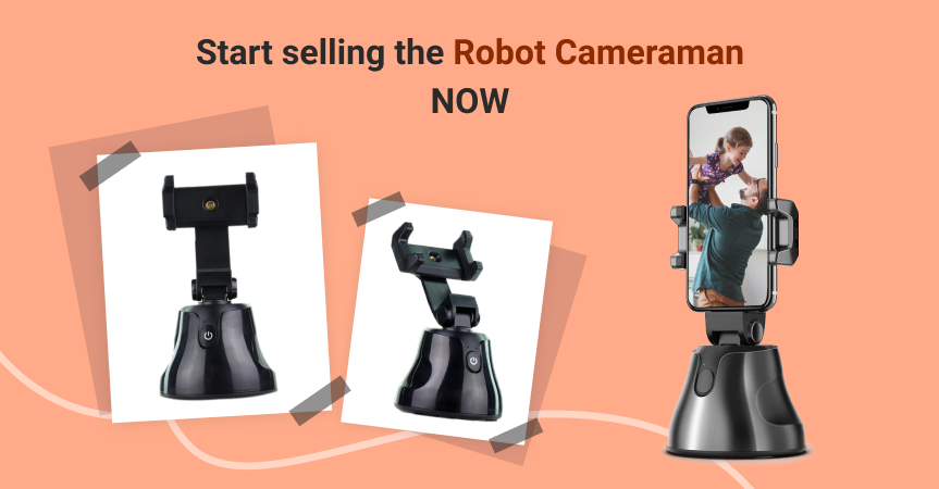 Go here to start selling Robot Cameraman, one of this week's best dropshipping products, now