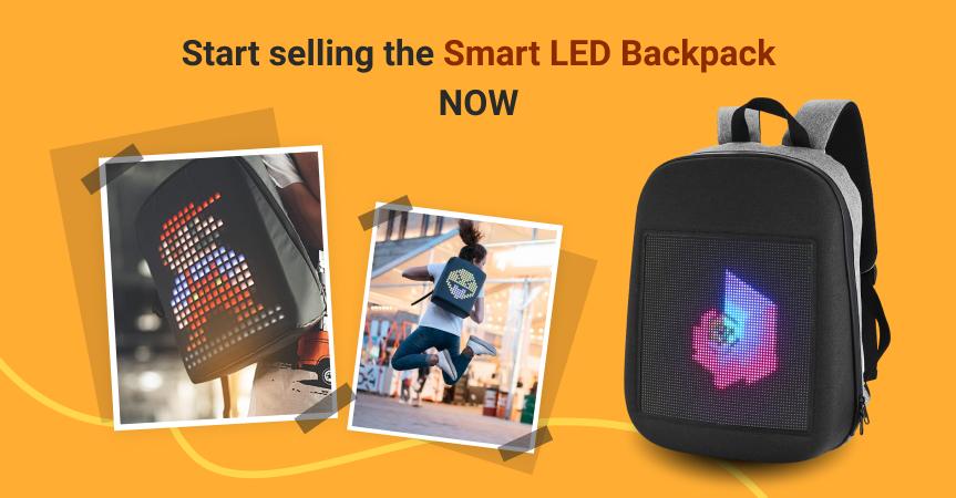Start selling this Smart LED backpack now