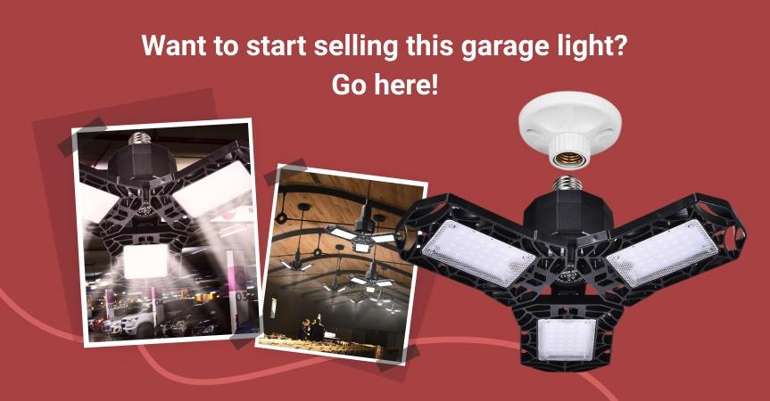 Go here to start selling this triple garage light