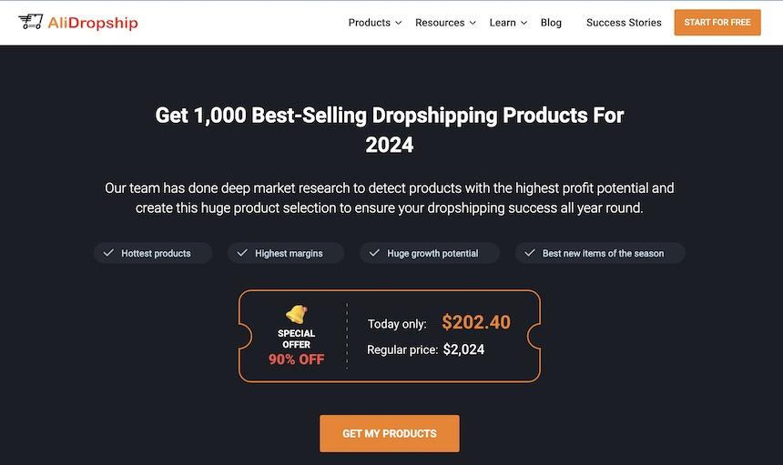 best-selling dropshipping products 2024