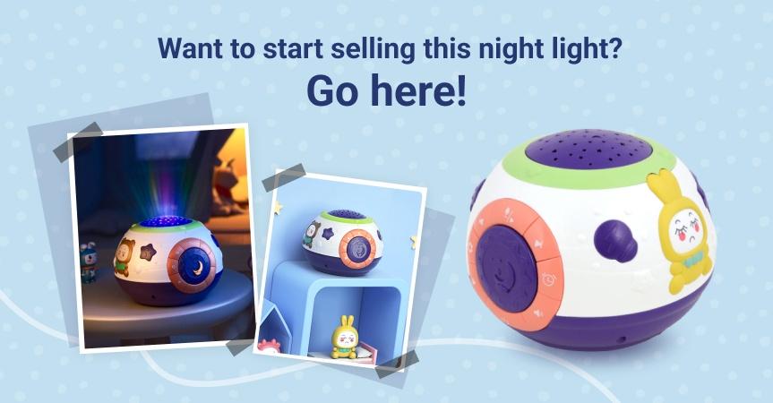 start selling this bestselling baby night light for dropshipping here