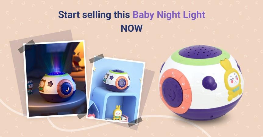 a picture showing what to sell for profit a starry baby night light