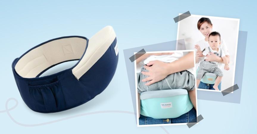 a picture showing this week's bestseller - Mushroom Baby Carrier Waist Seat
