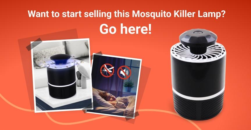 a picture showing this week's bestseller - Electric Mosquito Killer Lamp