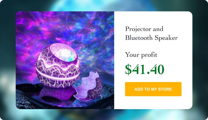 Projector and Bluetooth Speaker