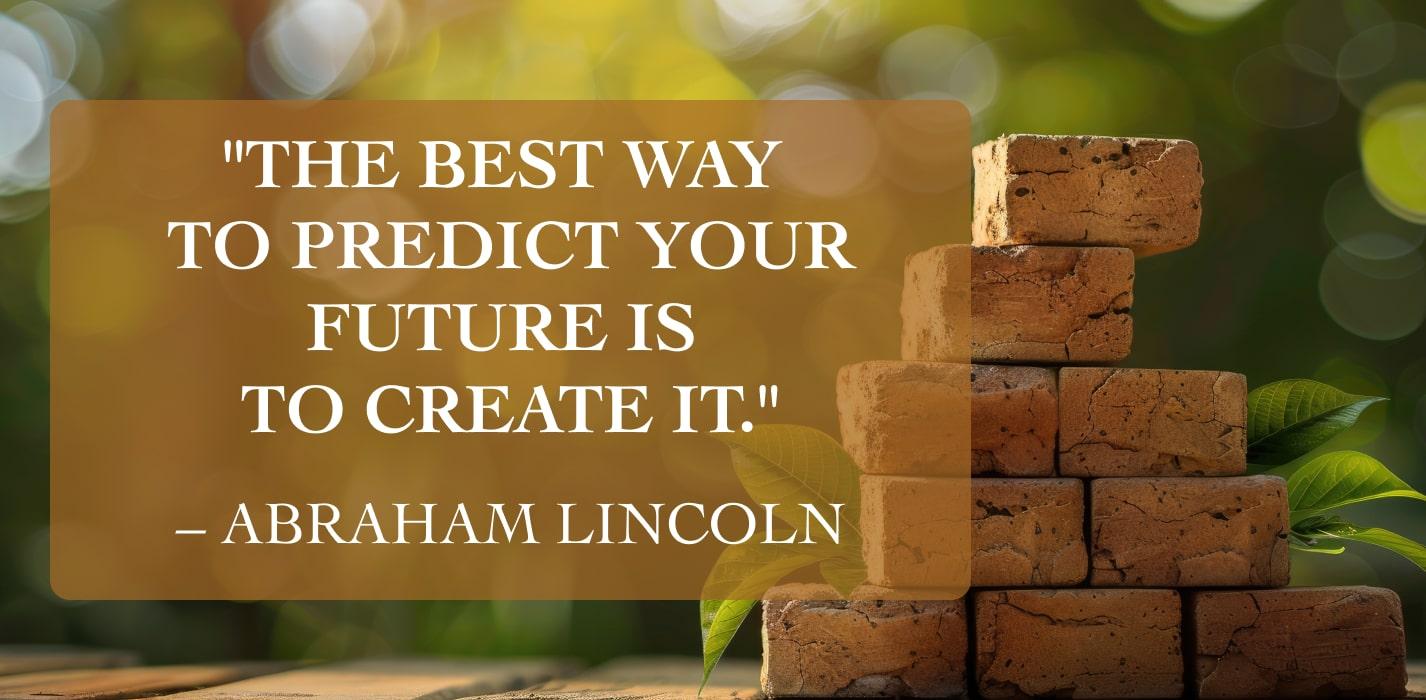 image with powerful motivational quote for work